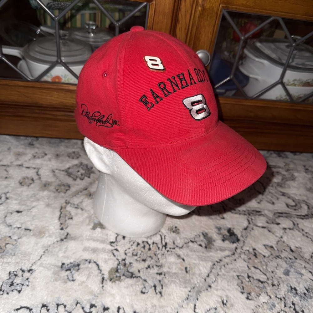 Vintage #8  Dale Earnhardt Jr. Baseball hat Budweiser Chevrolet With Pin Y2K